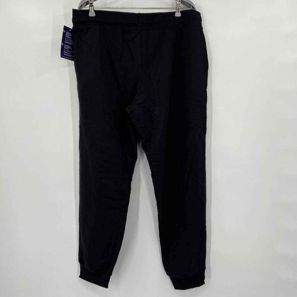 Champion Powerblend Women's Fleece Joggers sz XL Black Elastic Waist C Sweatpant - Picture 6 of 8
